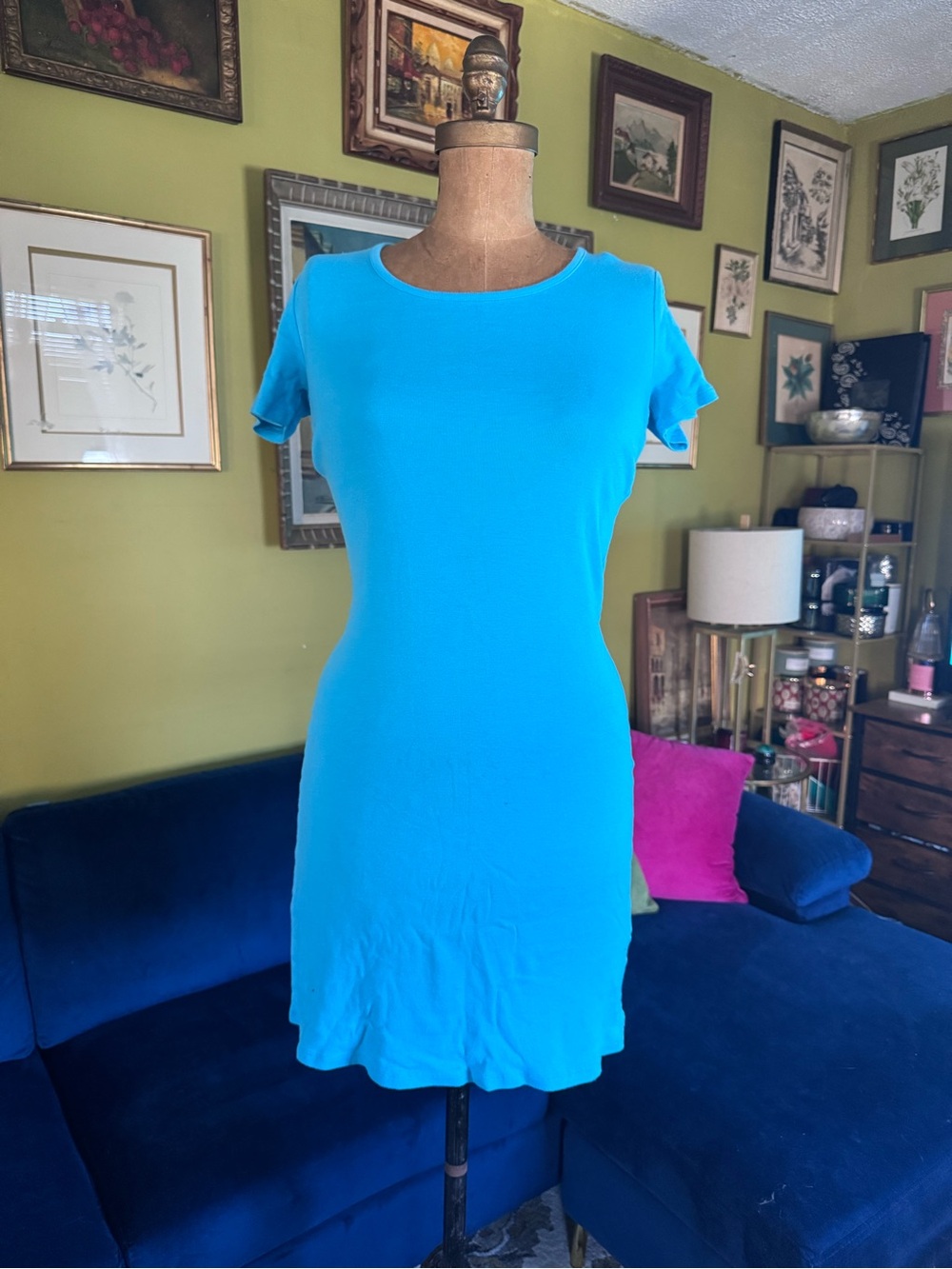 Nautica Turquoise Crewneck Sleep Tee
